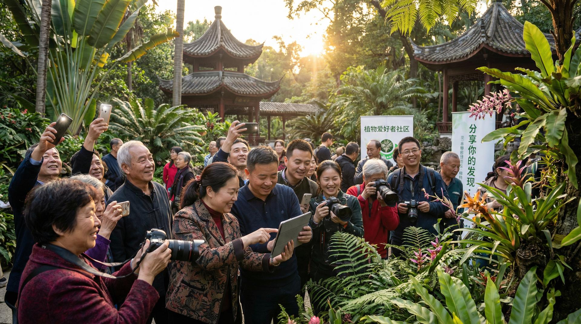 每日大赛娱乐专区-植物爱好者打卡植物园短视频