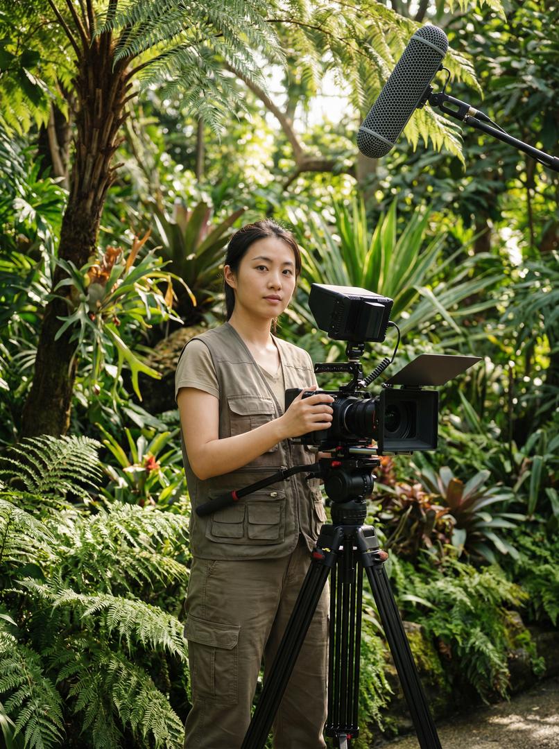 每日大赛植物视频导演陈晓雨