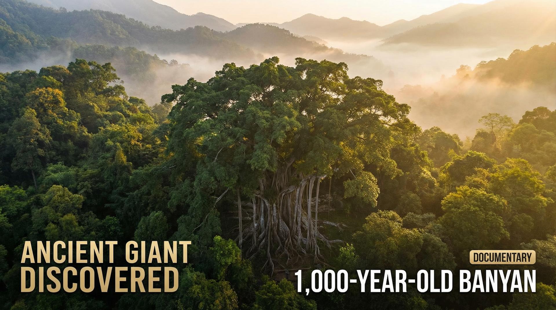 每日大赛植物视频-千年古榕树植物视频纪录片